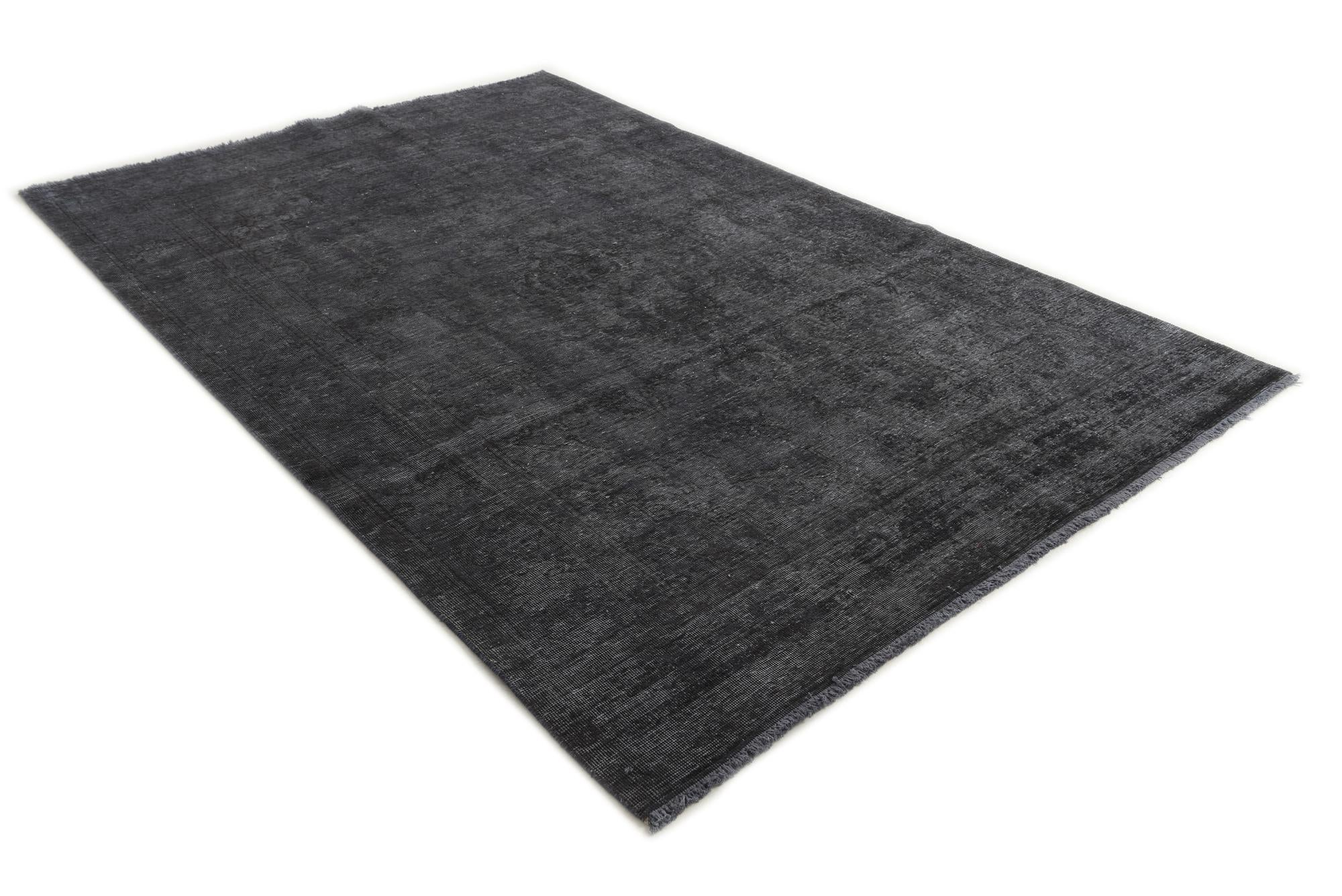 6' 4 x 9' 6 Hand Knotted Ultra Vintage Persian Wool Rug