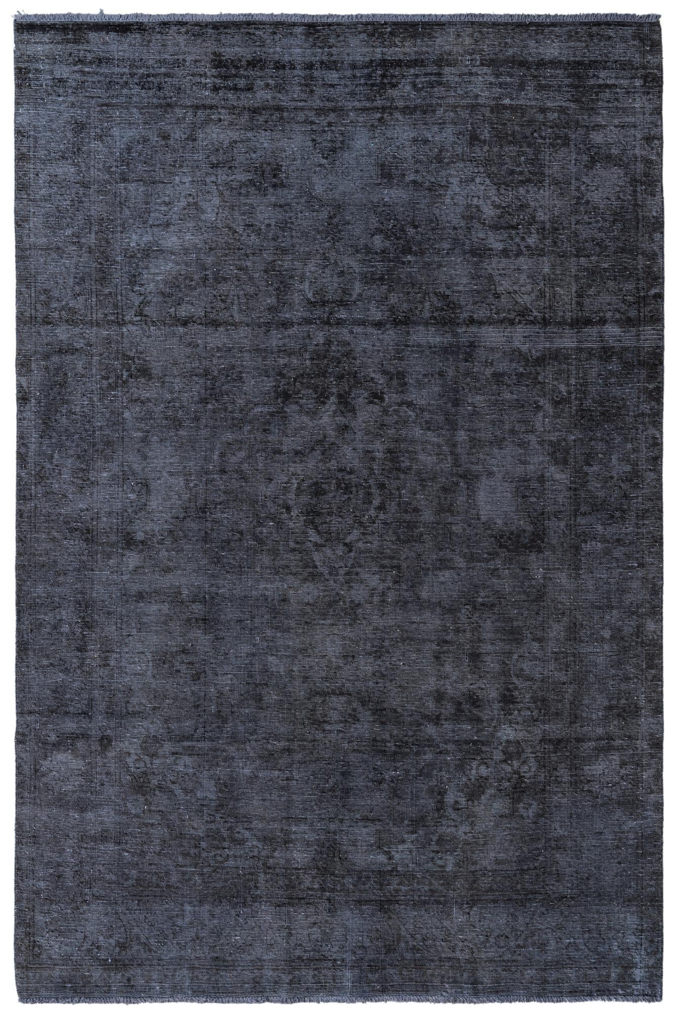 6' 4 x 9' 6 Hand Knotted Ultra Vintage Persian Wool Rug