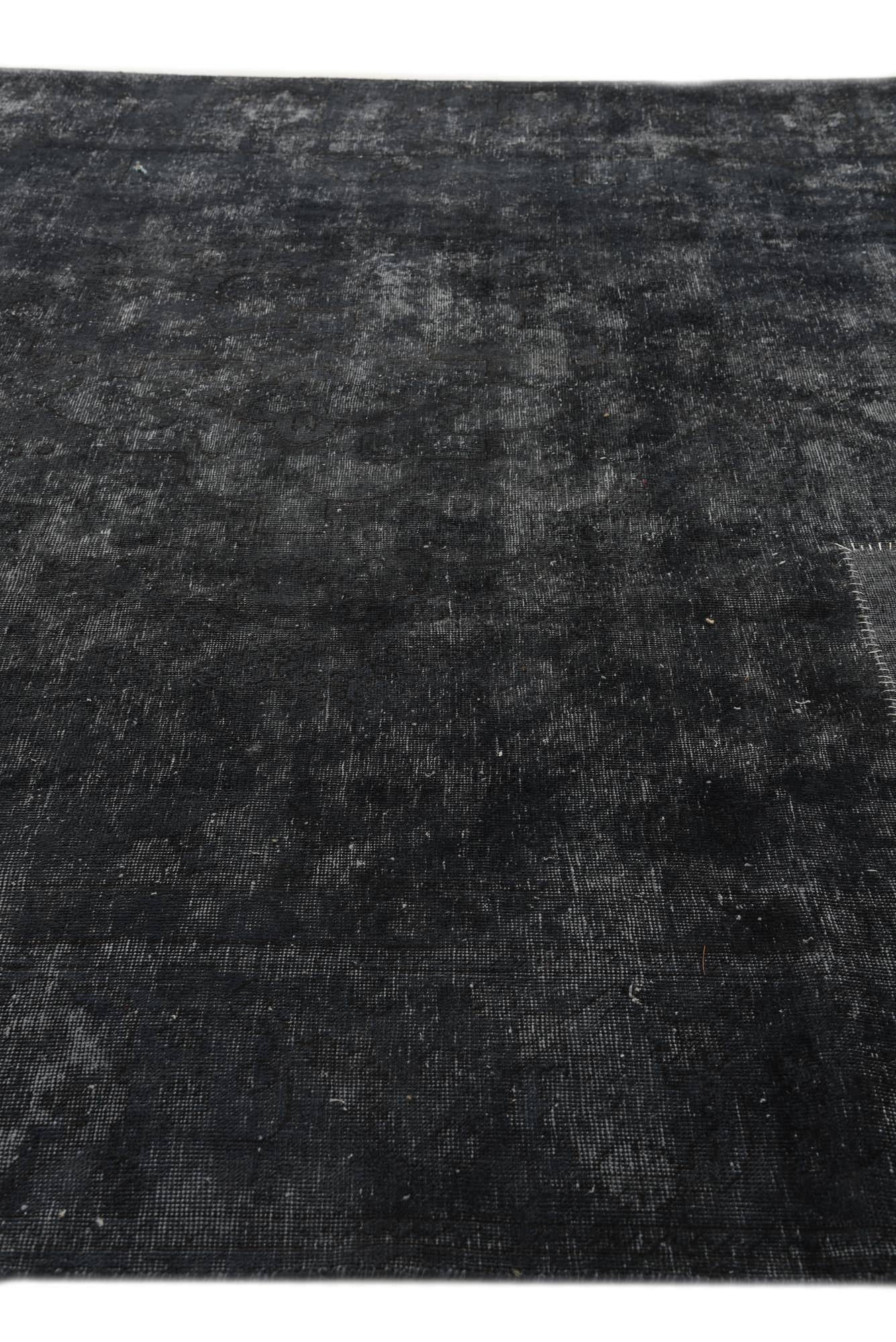 9' 5 x 11' 8 Hand Knotted Ultra Vintage Persian Wool Rug