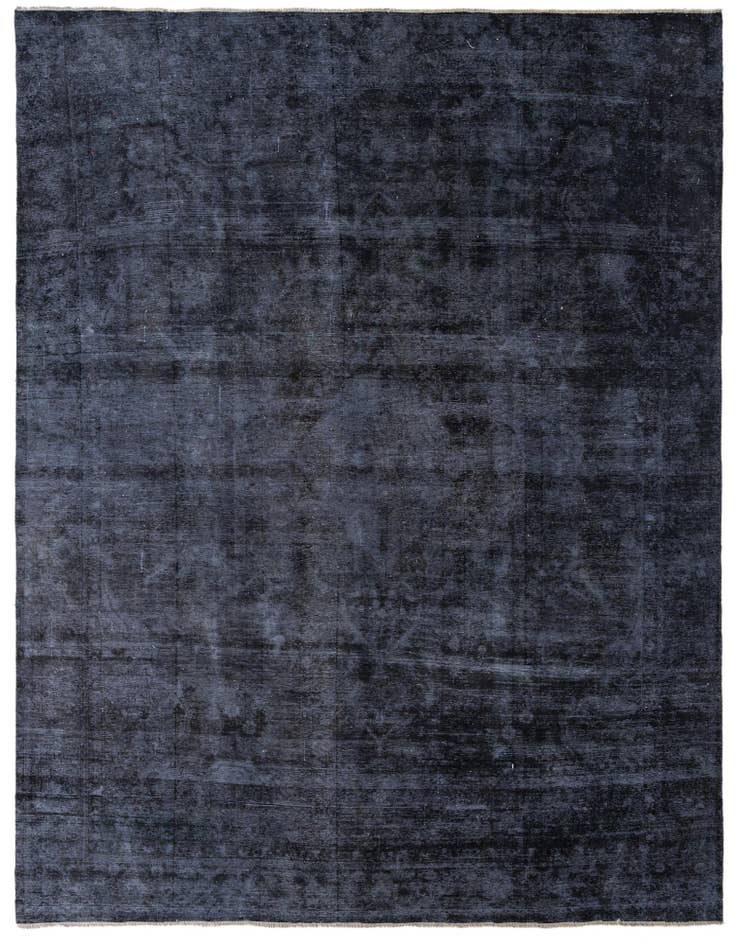 Detail image of 9' 5 x 12' 5 Hand Knotted Ultra Vintage Persian Wool Rug