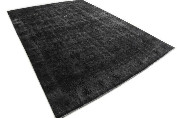 Detail image of 8' 10 x 12' 6 Hand Knotted Ultra Vintage Persian Wool Rug