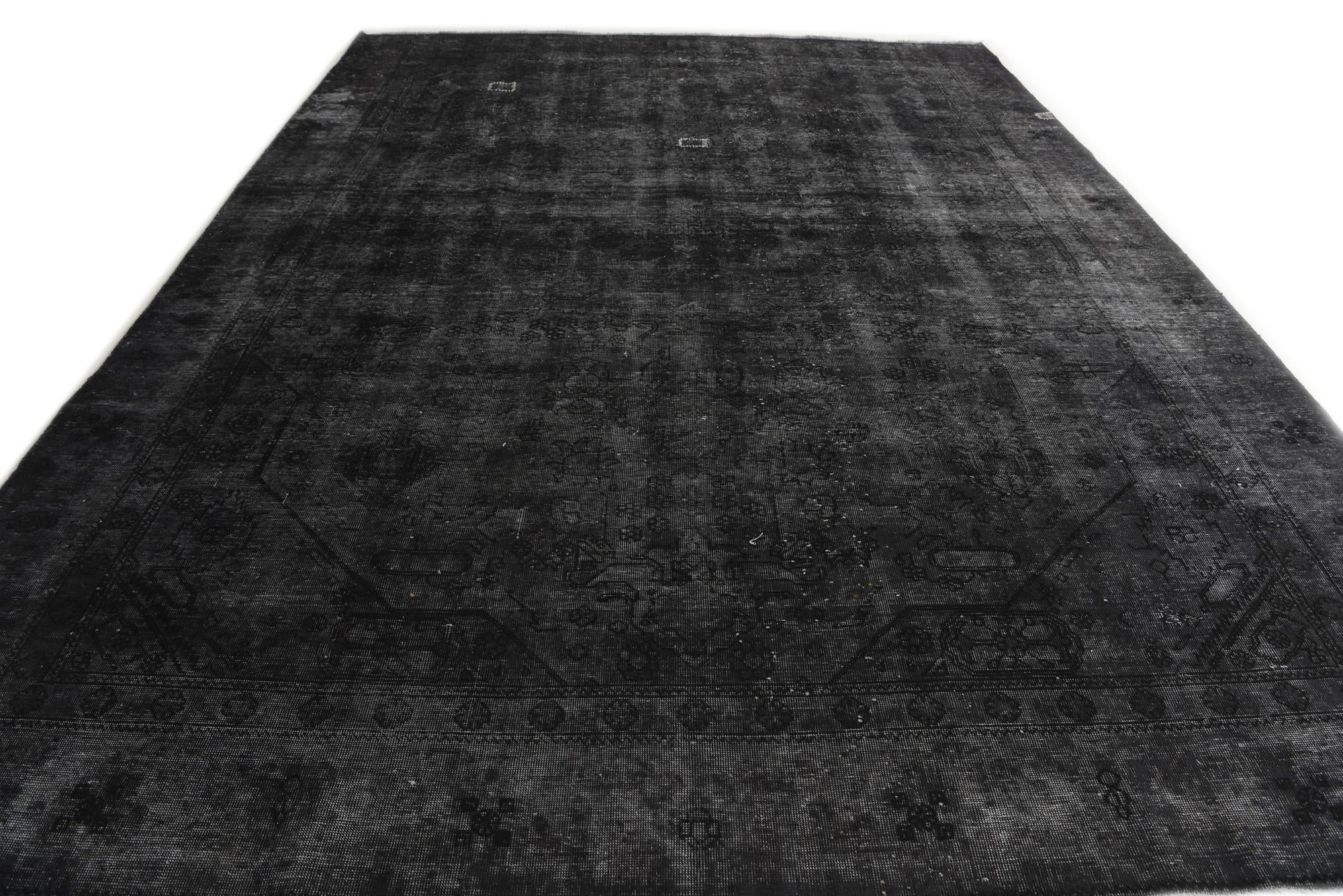 8' 10 x 12' 6 Hand Knotted Ultra Vintage Persian Wool Rug