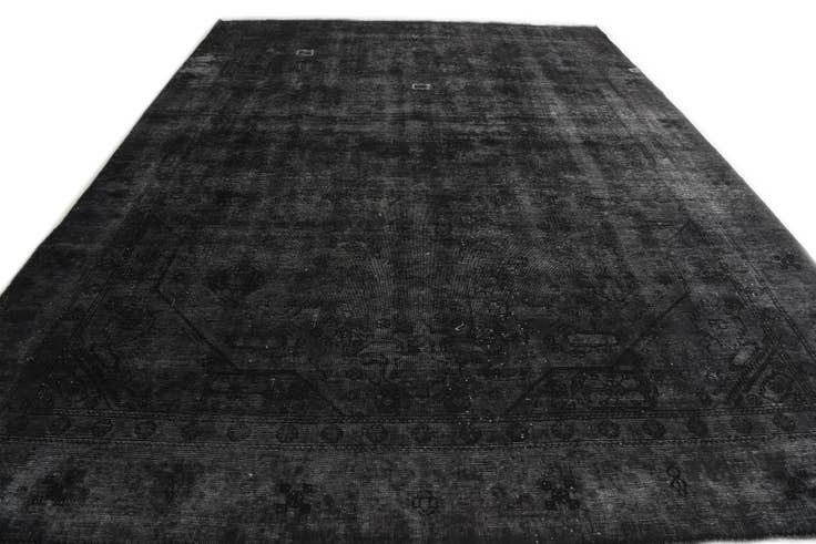 Detail image of 8' 10 x 12' 6 Hand Knotted Ultra Vintage Persian Wool Rug
