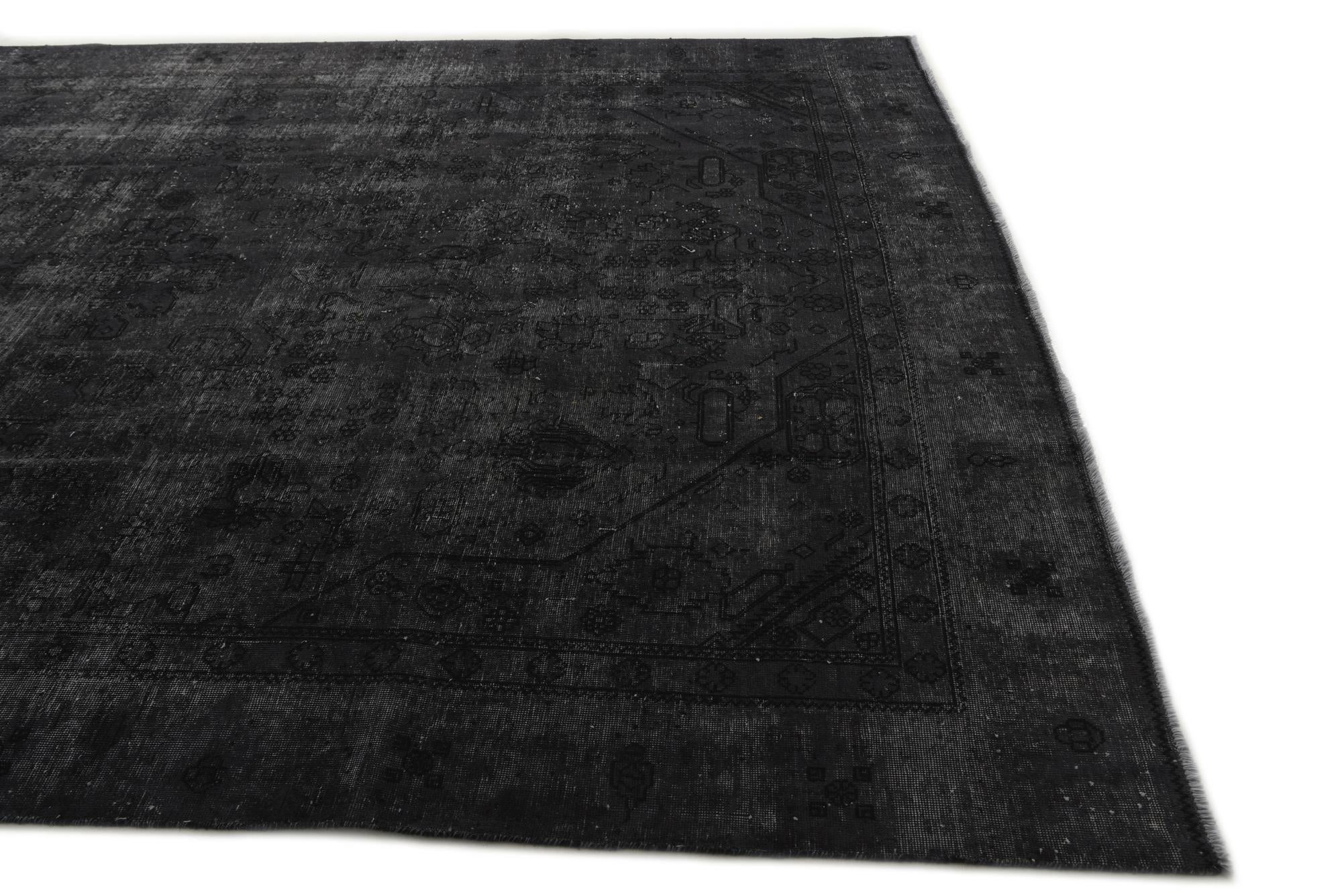8' 10 x 12' 6 Hand Knotted Ultra Vintage Persian Wool Rug