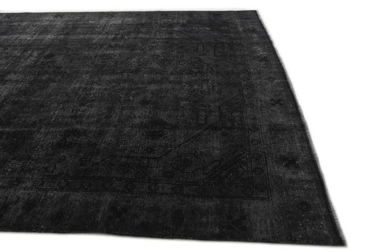 Detail image of 8' 10 x 12' 6 Hand Knotted Ultra Vintage Persian Wool Rug