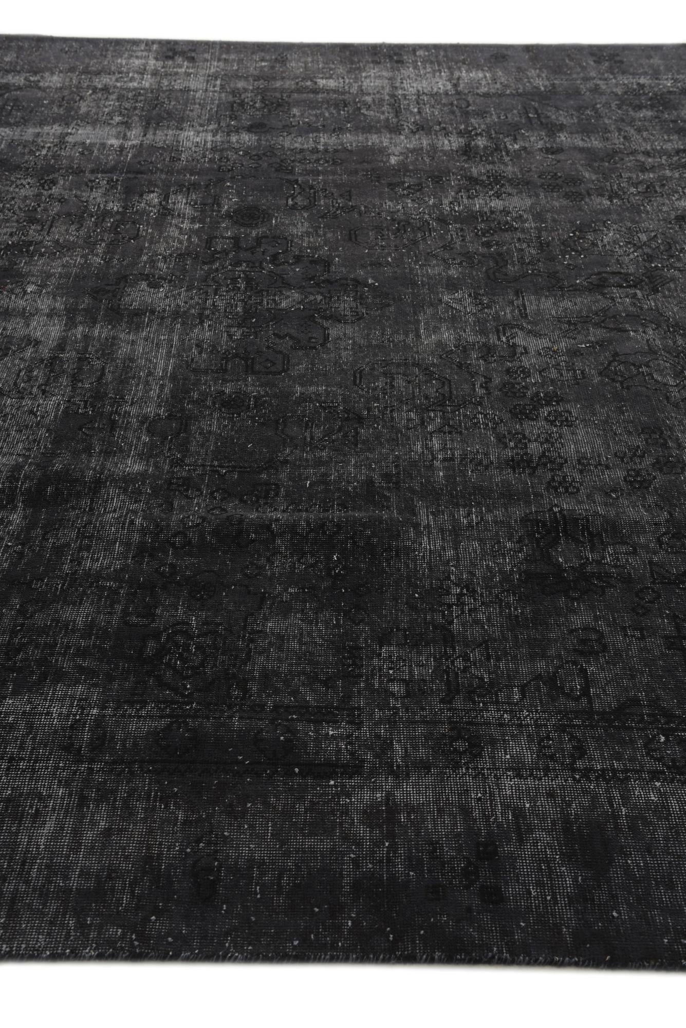 8' 10 x 12' 6 Hand Knotted Ultra Vintage Persian Wool Rug