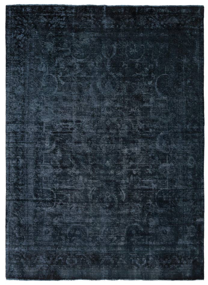 Detail image of 9' 6 x 13' Hand Knotted Ultra Vintage Persian Wool Rug