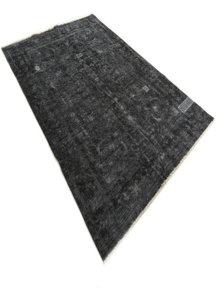 Detail image of 6' 7 x 9' 9  Hand Knotted Ultra Vintage Persian Wool Rug