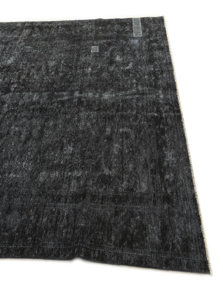 Detail image of 6' 7 x 9' 9  Hand Knotted Ultra Vintage Persian Wool Rug