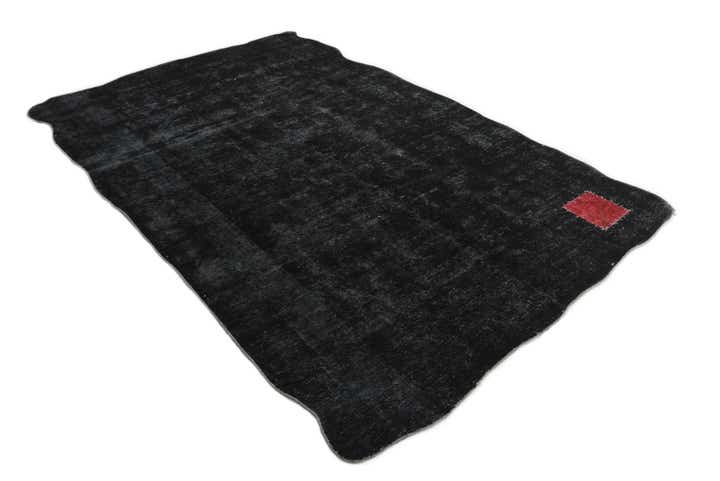 5' 9 x 9' Hand Knotted Ultra Vintage Persian Wool Rug