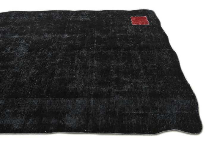 5' 9 x 9' Hand Knotted Ultra Vintage Persian Wool Rug