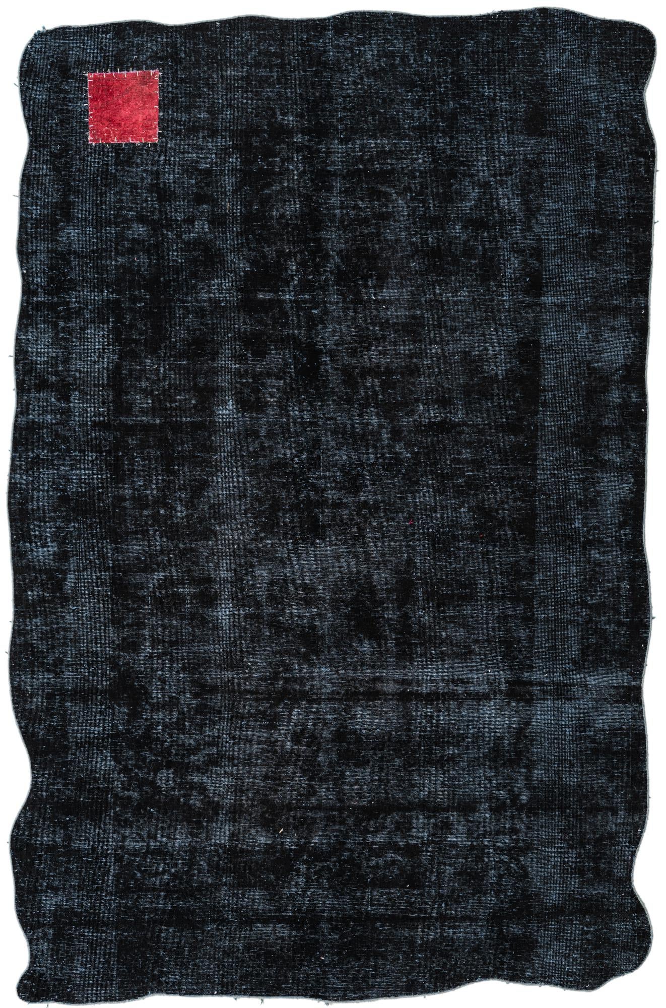 5' 9 x 9' Hand Knotted Ultra Vintage Persian Wool Rug
