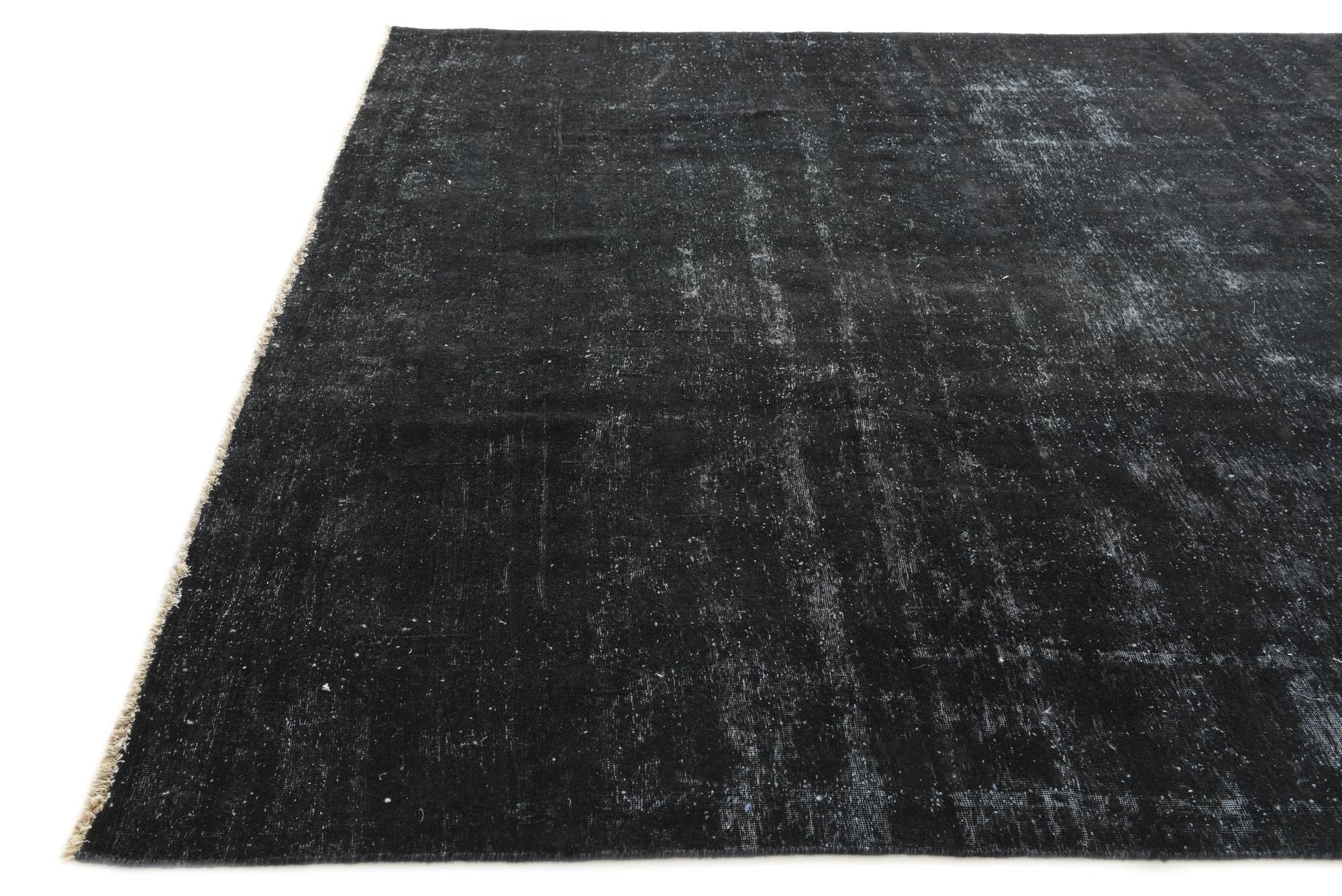 9' 3 x 12' 7 Hand Knotted Ultra Vintage Persian Wool Rug