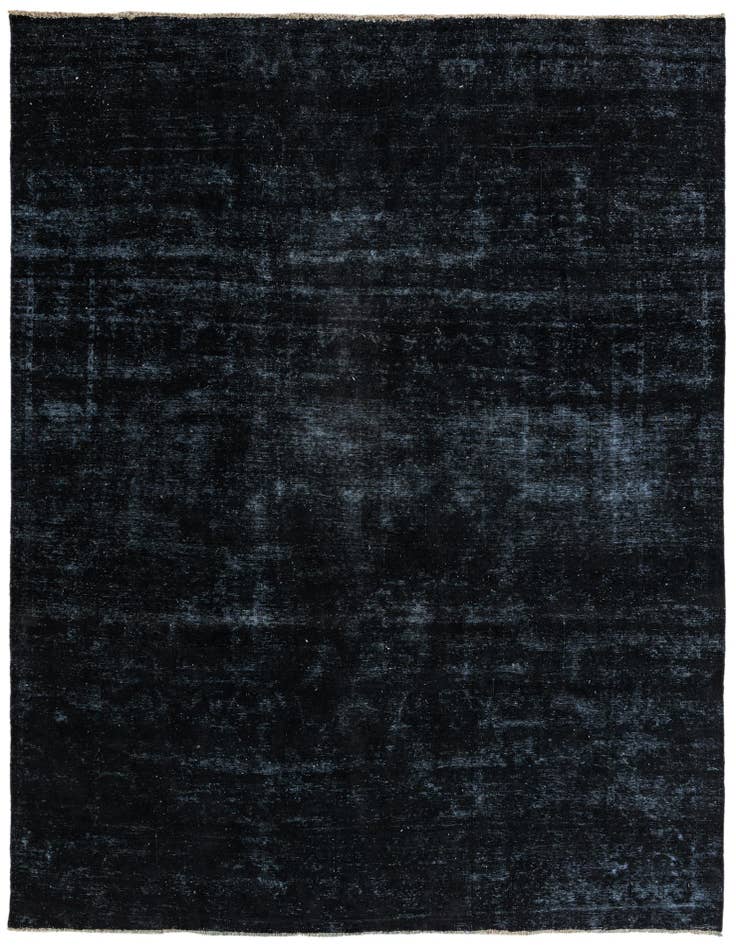 Detail image of 9' 3 x 12' 7 Hand Knotted Ultra Vintage Persian Wool Rug
