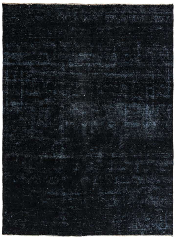 9' 3 x 12' 7 Hand Knotted Ultra Vintage Persian Wool Rug