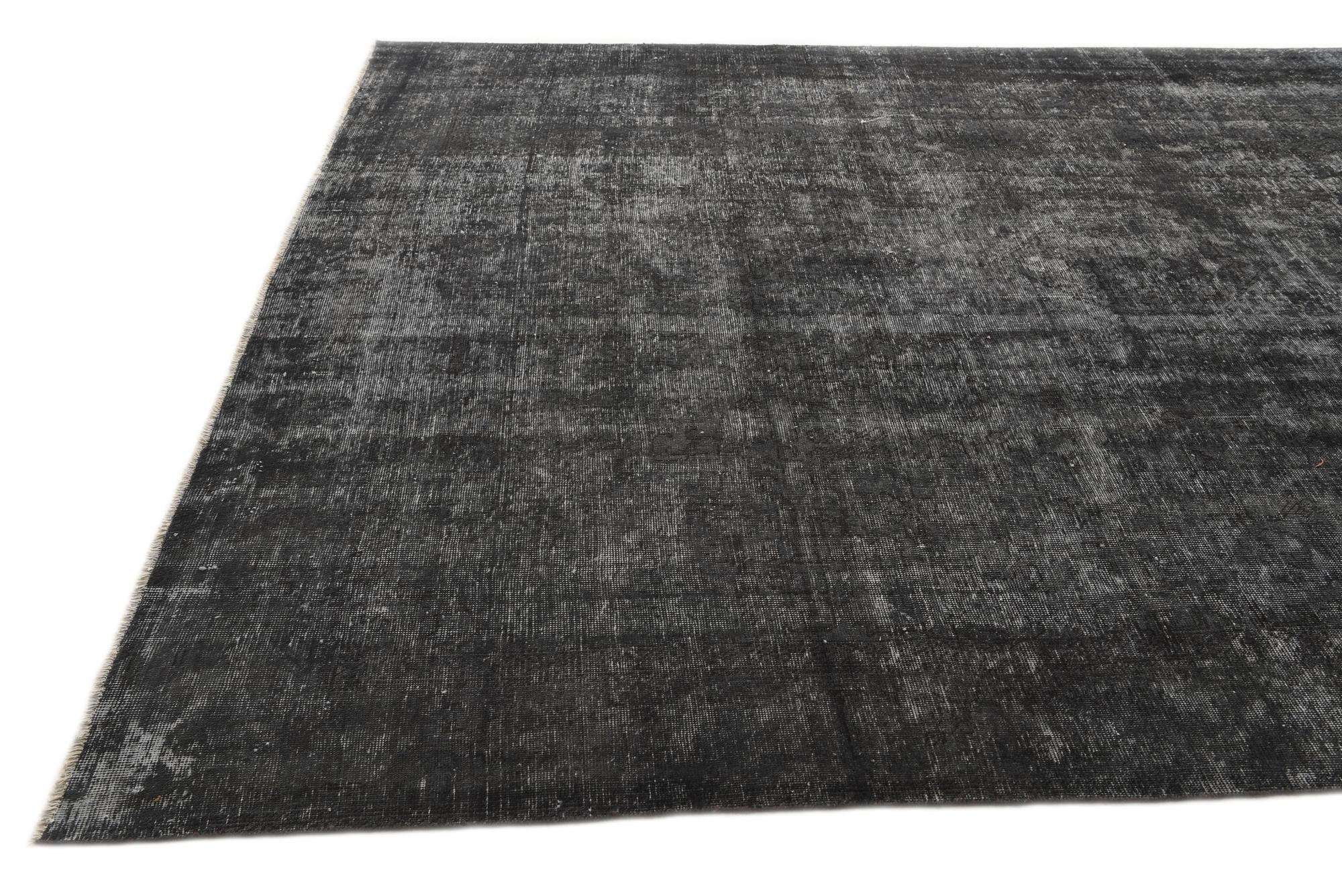 9' 5 x 12' 5 Hand Knotted Ultra Vintage Persian Wool Rug