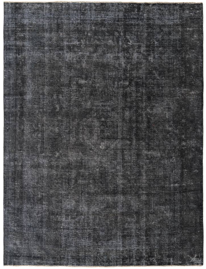 Detail image of 9' 5 x 12' 5 Hand Knotted Ultra Vintage Persian Wool Rug