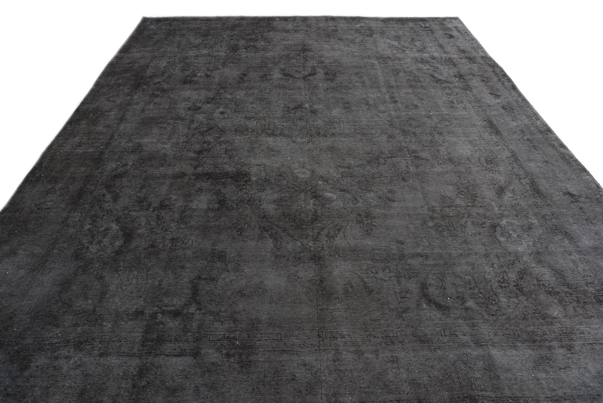 9' 5 x 12' 8 Hand Knotted Ultra Vintage Persian Wool Rug