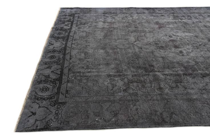 Detail image of 9' 5 x 12' Hand Knotted Ultra Vintage Persian Wool Rug