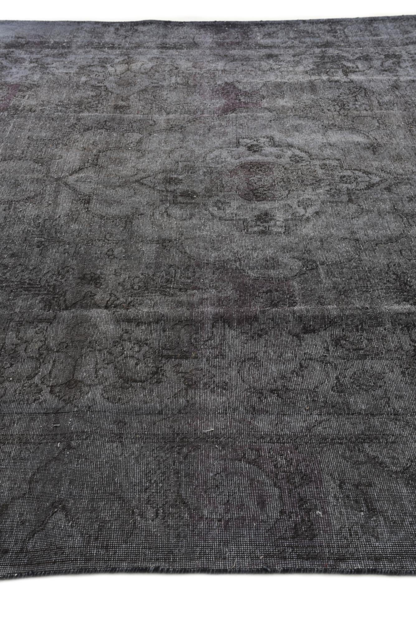 9' 5 x 12' Hand Knotted Ultra Vintage Persian Wool Rug