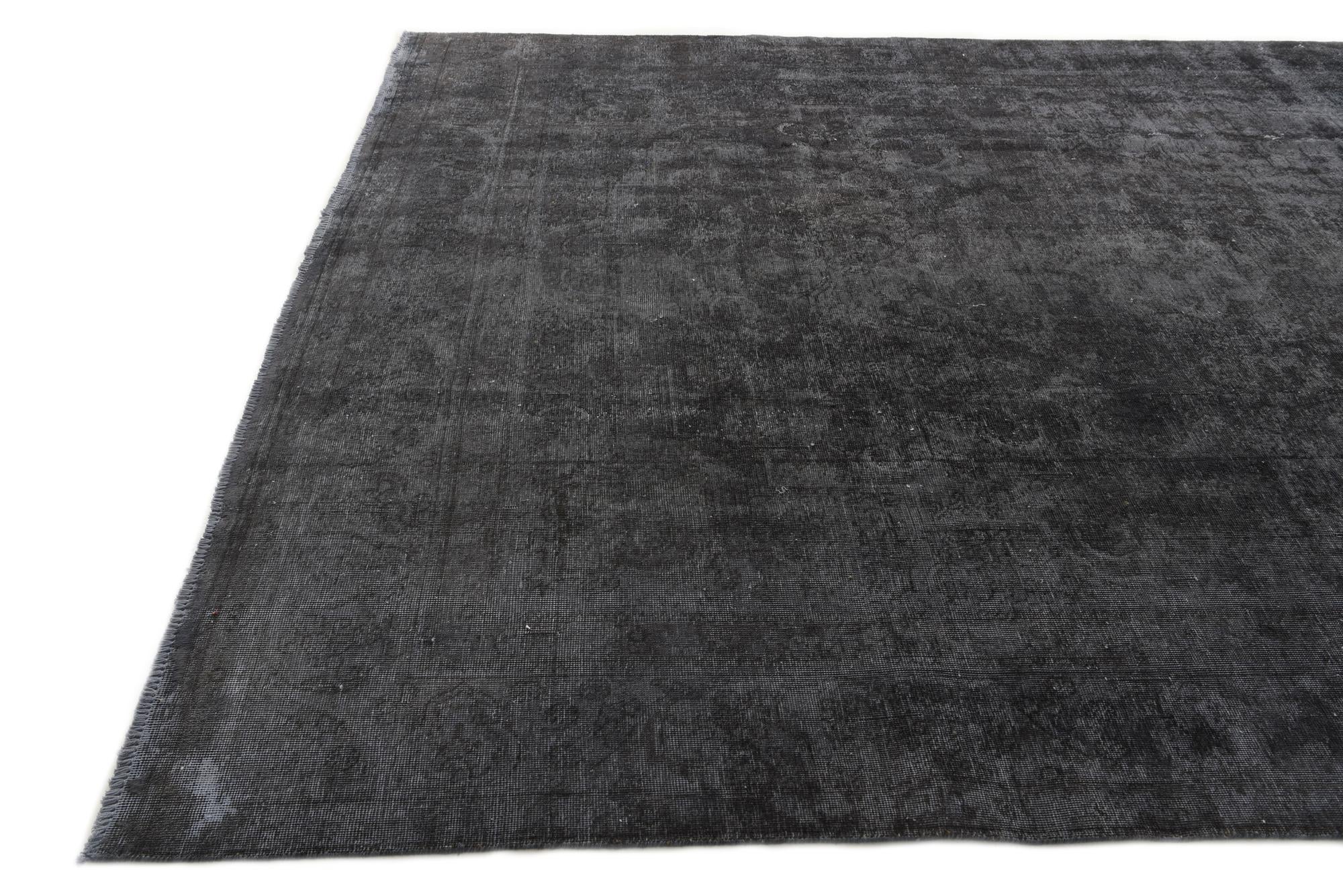 9' 6 x 13' Hand Knotted Ultra Vintage Persian Wool Rug