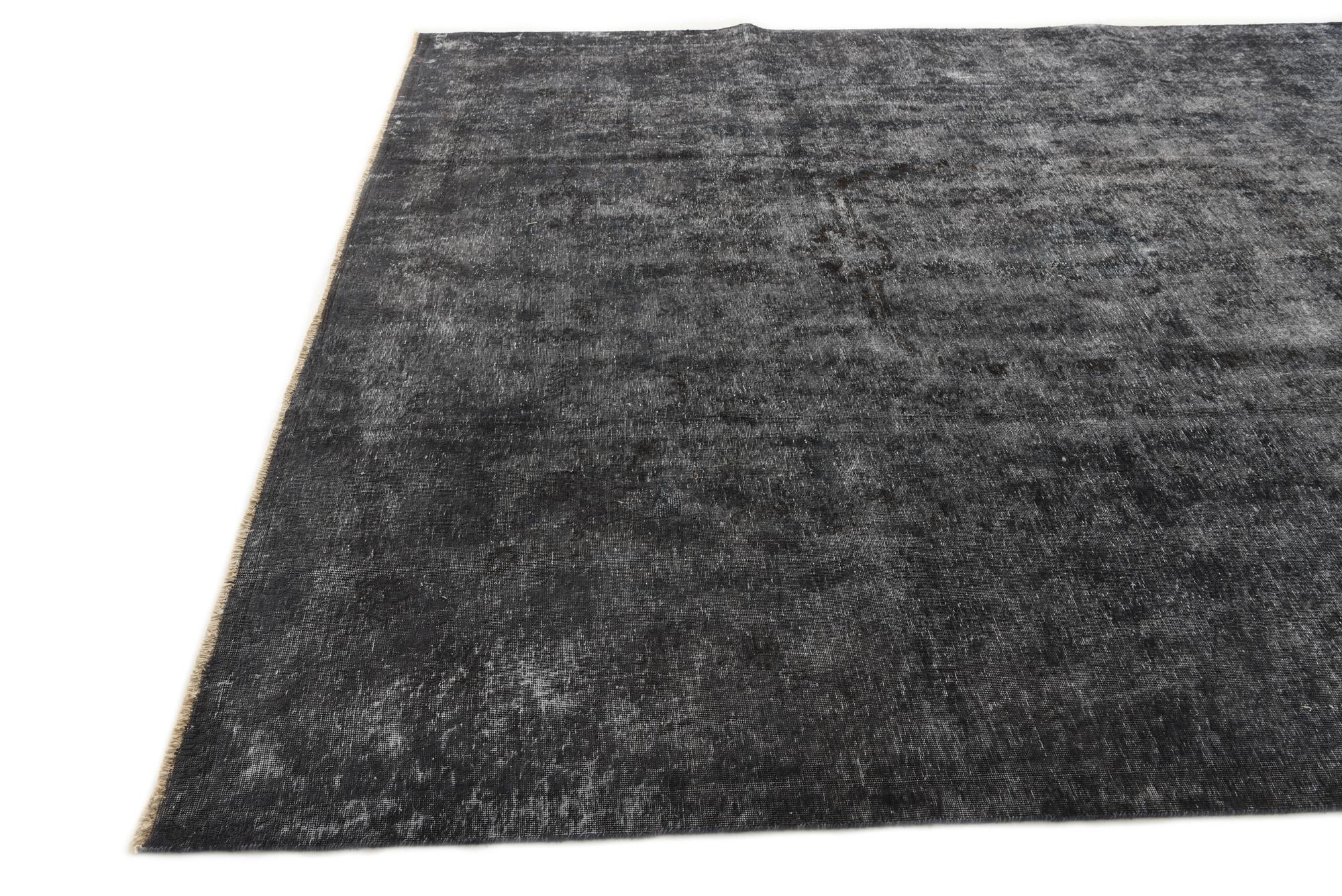 9' 9 x 12' 2 Hand Knotted Ultra Vintage Persian Wool Rug