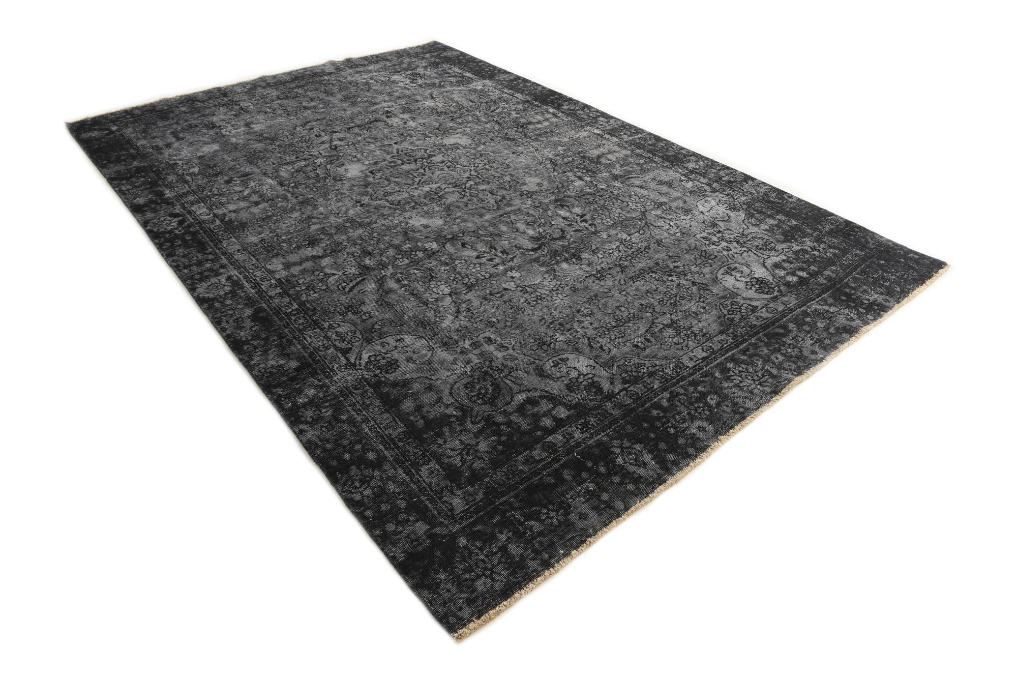 8' 7 x 12' 6 Hand Knotted Ultra Vintage Persian Wool Rug