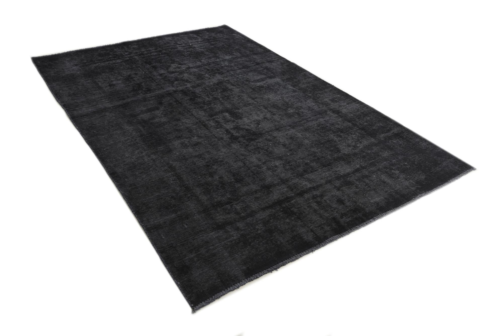 6' 3 x 9' 1 Hand Knotted Ultra Vintage Persian Wool Rug