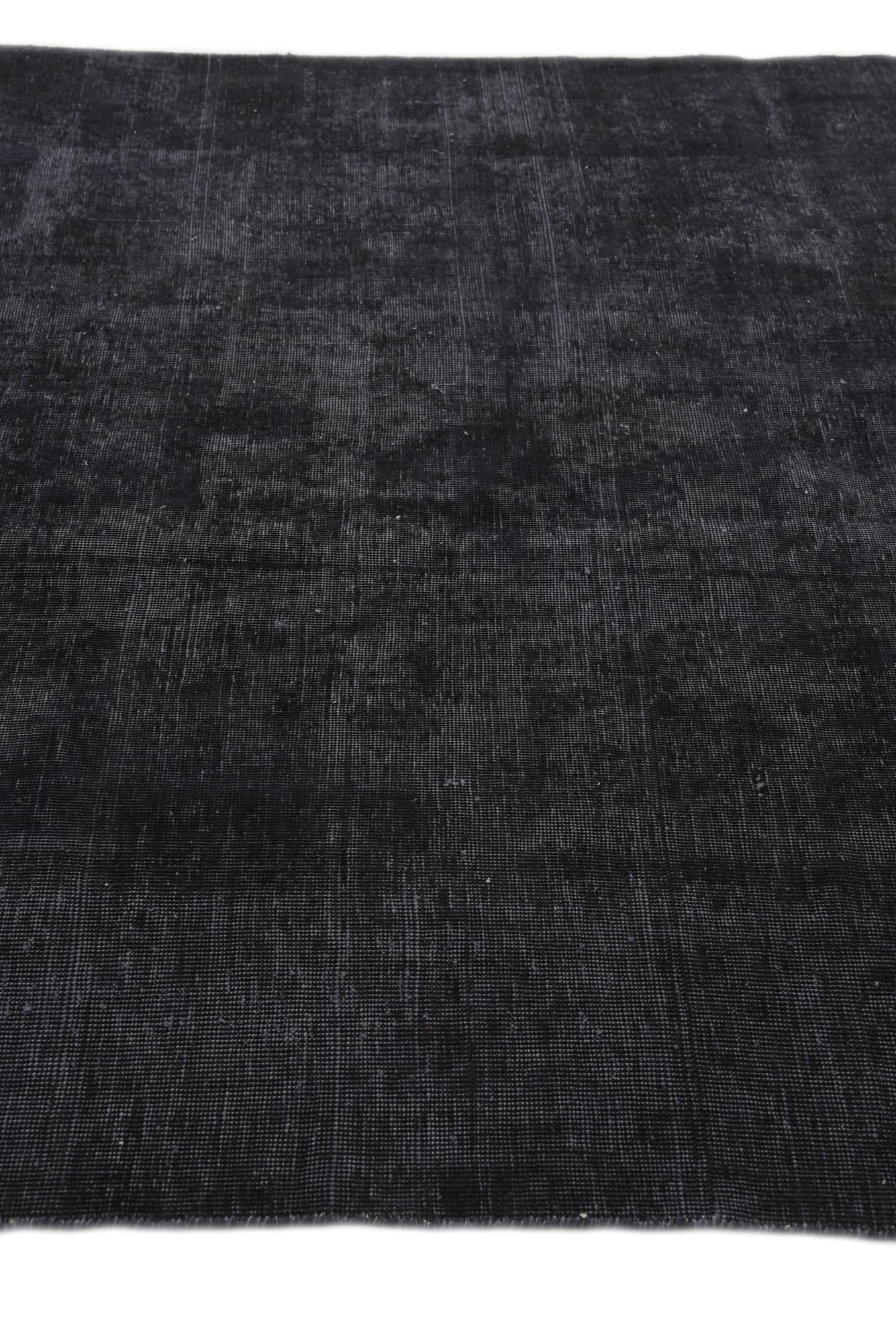 6' 3 x 9' 1 Hand Knotted Ultra Vintage Persian Wool Rug