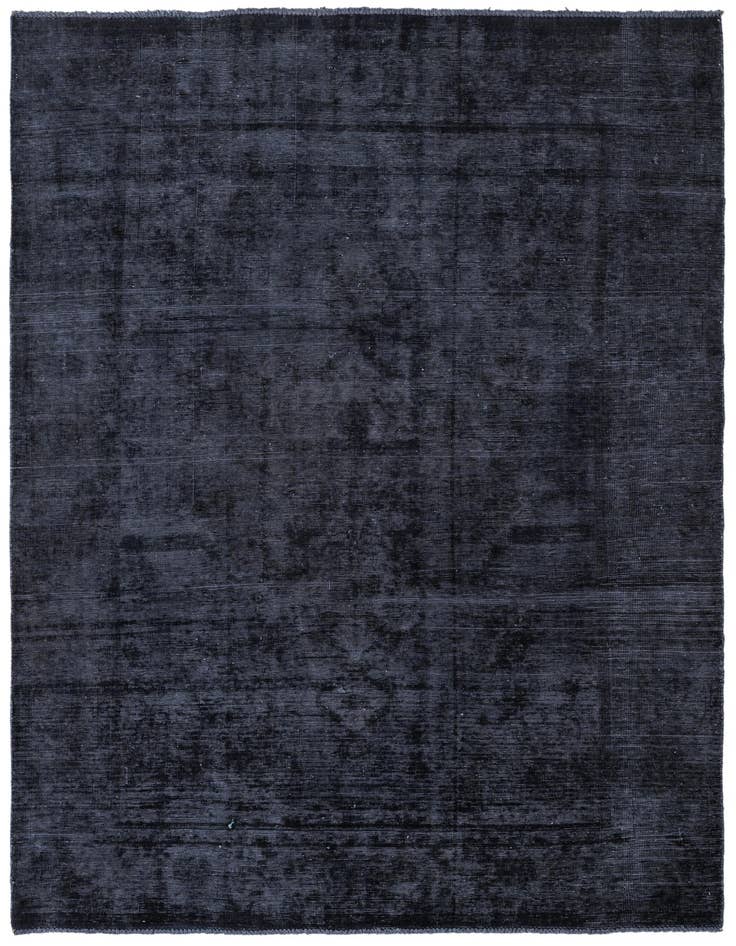 Detail image of 6' 3 x 9' 1 Hand Knotted Ultra Vintage Persian Wool Rug