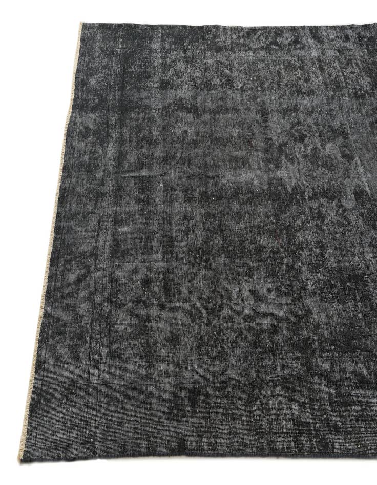 Detail image of 6' 8 x 9' 9  Hand Knotted Ultra Vintage Persian Wool Rug