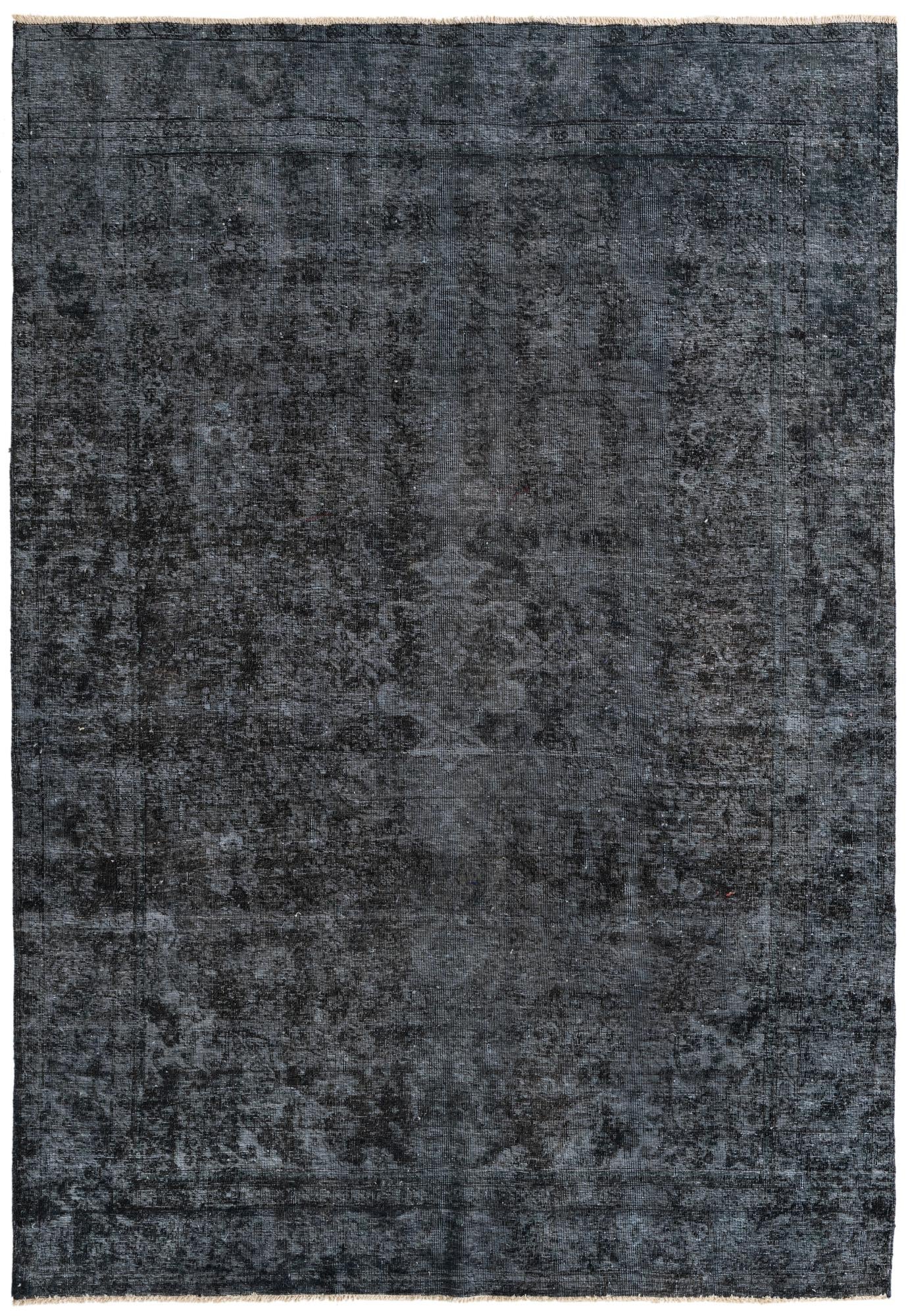 6' 8 x 9' 9 Hand Knotted Ultra Vintage Persian Wool Rug