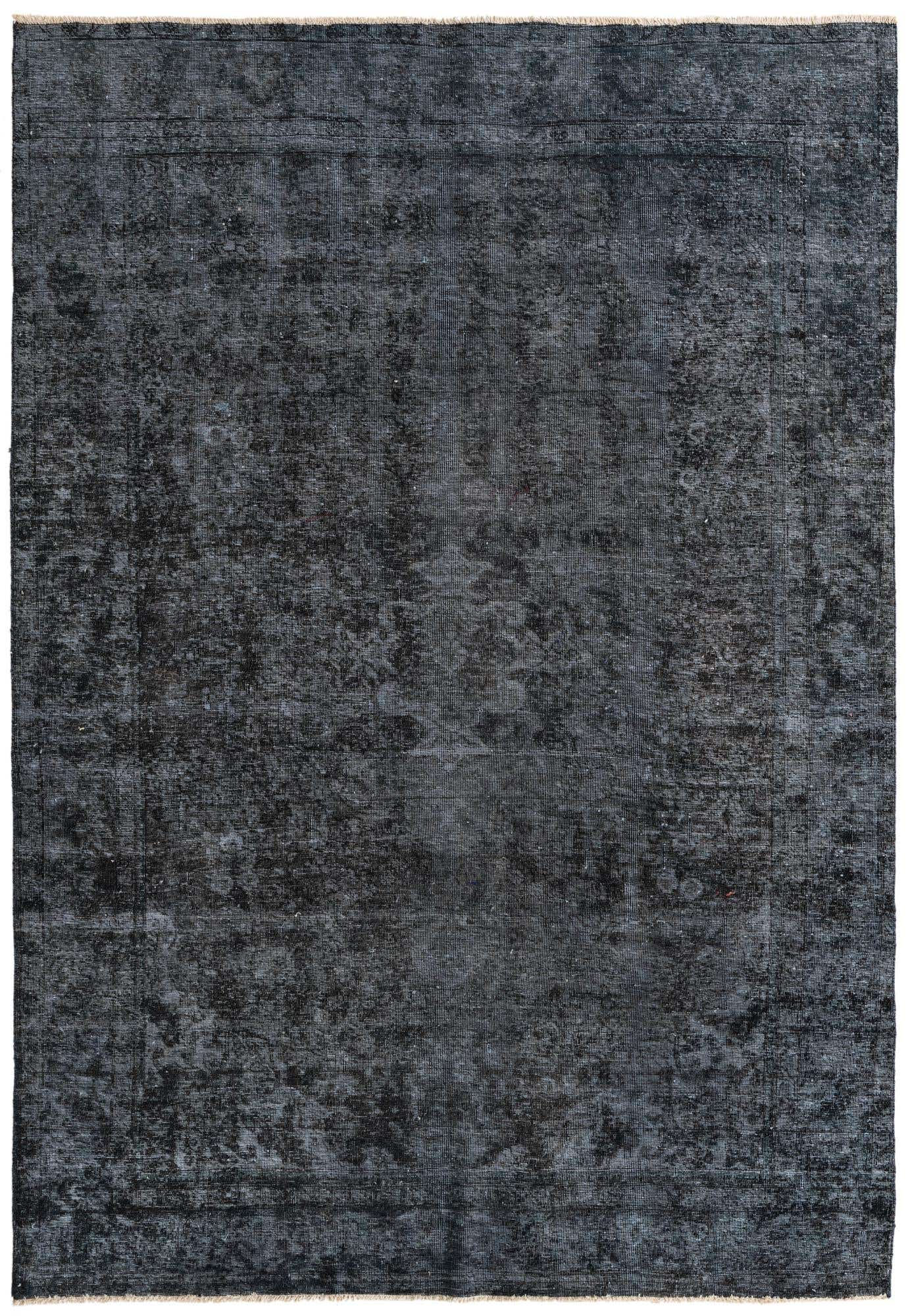 6' 8 x 9' 9 Hand Knotted Ultra Vintage Persian Wool Rug