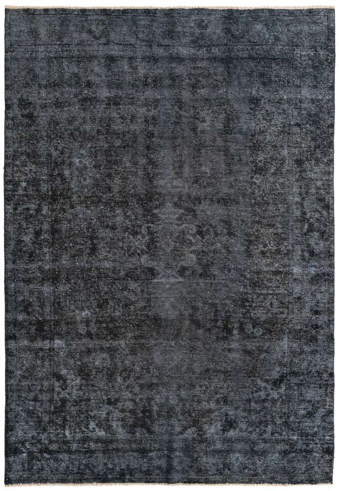 6' 8 x 9' 9 Hand Knotted Ultra Vintage Persian Wool Rug