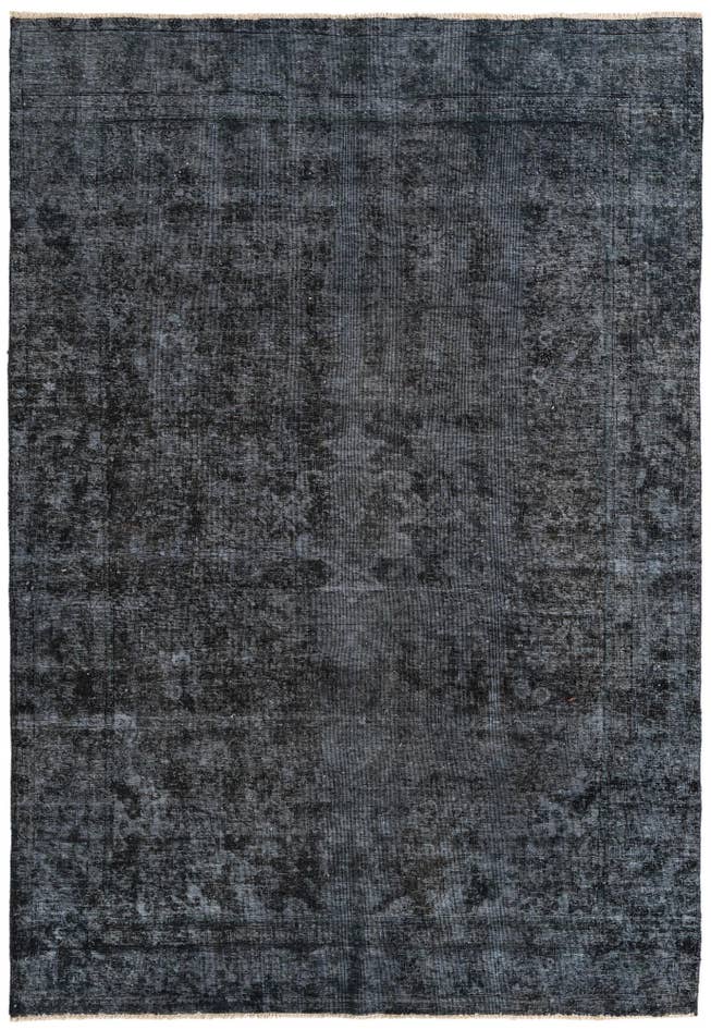 Detail image of 6' 8 x 9' 9 Hand Knotted Ultra Vintage Persian Wool Rug