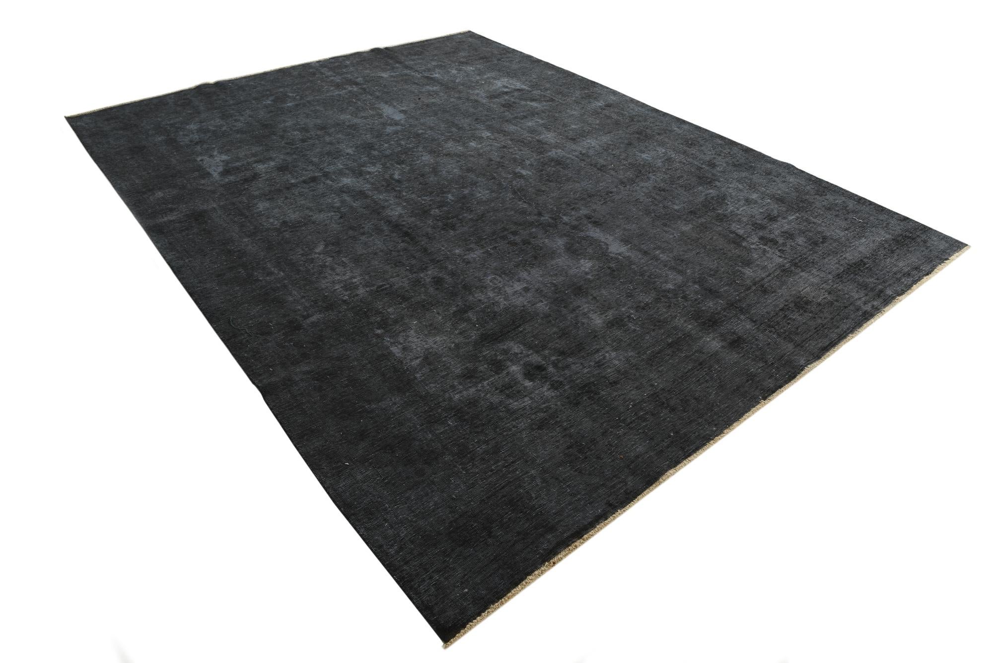 9' 6 x 12' 5 Hand Knotted Ultra Vintage Persian Wool Rug