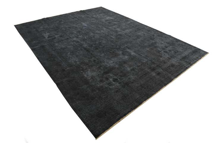 9' 6 x 12' 5 Hand Knotted Ultra Vintage Persian Wool Rug