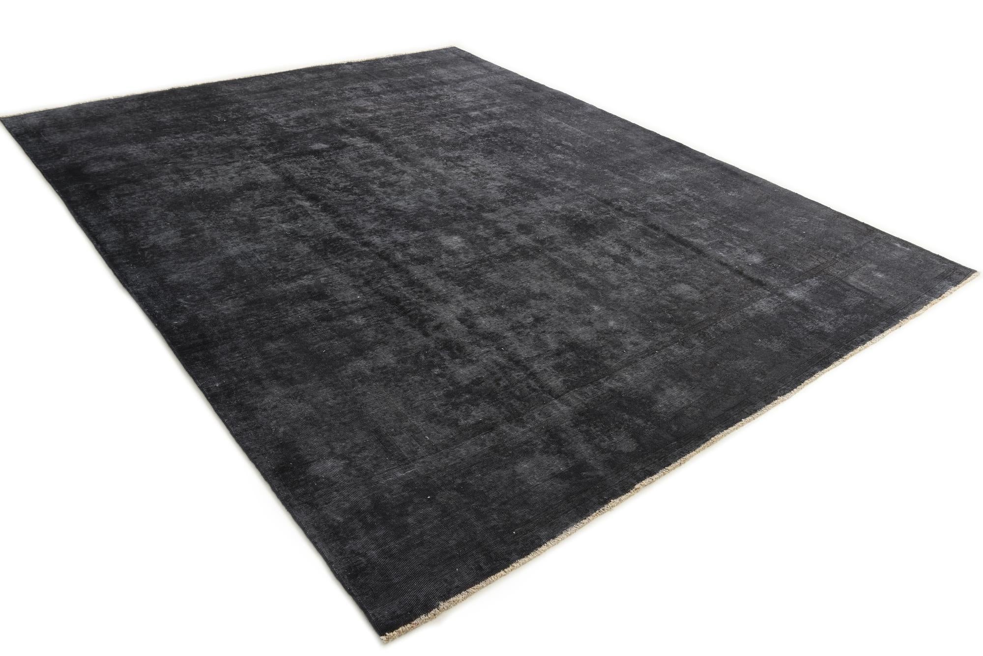 9' 9 x 12' 3 Hand Knotted Ultra Vintage Persian Wool Rug