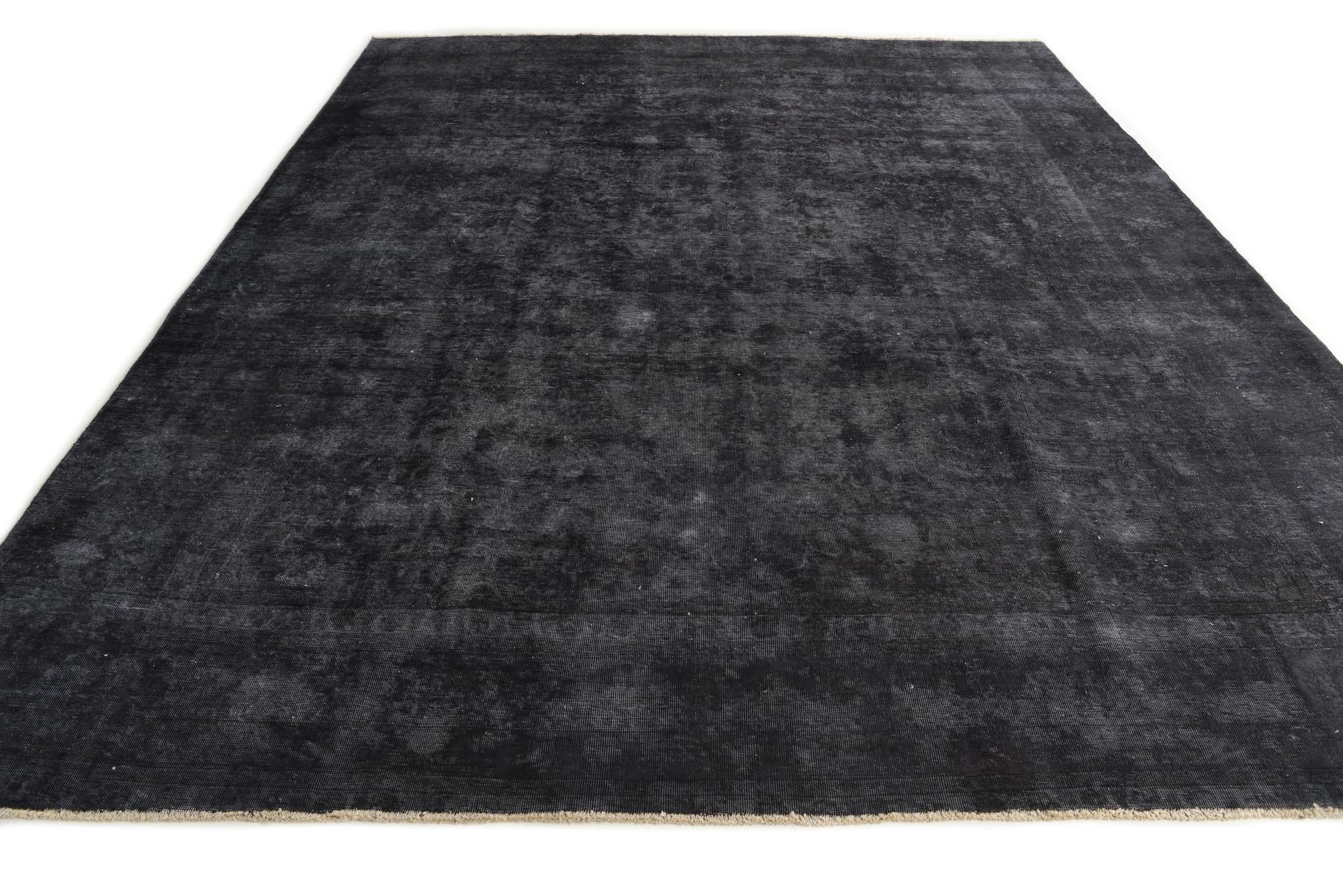 9' 9 x 12' 3 Hand Knotted Ultra Vintage Persian Wool Rug