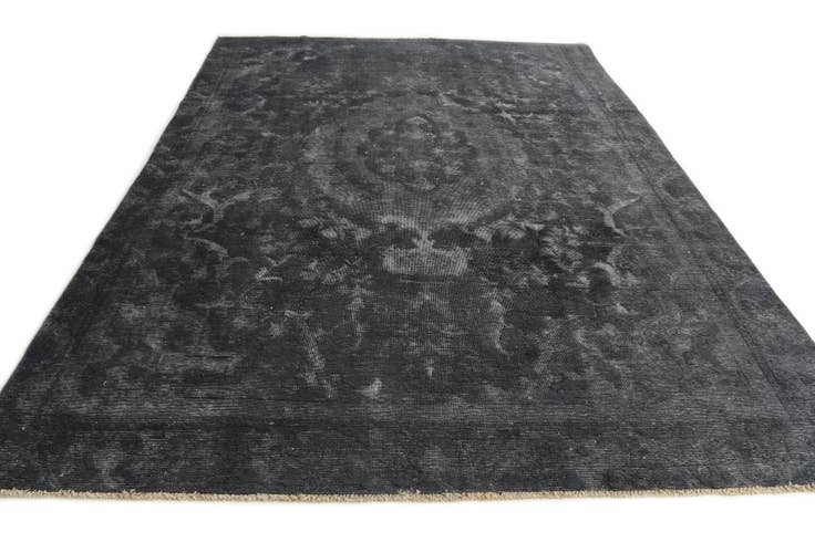 Detail image of 8' 2 x 11' Hand Knotted Ultra Vintage Persian Wool Rug