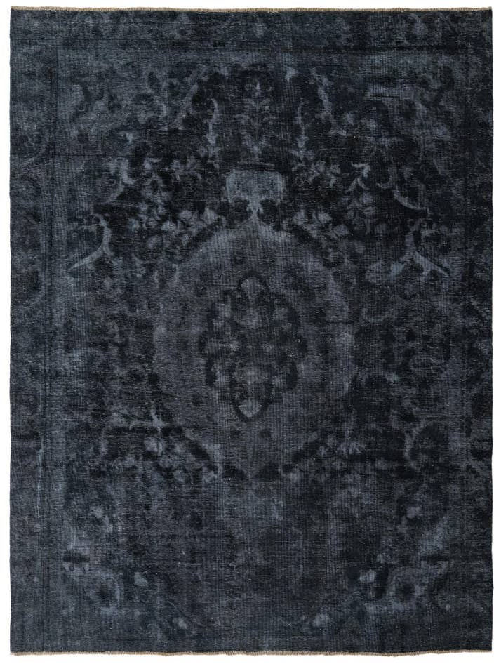 Detail image of 8' 2 x 11' Hand Knotted Ultra Vintage Persian Wool Rug