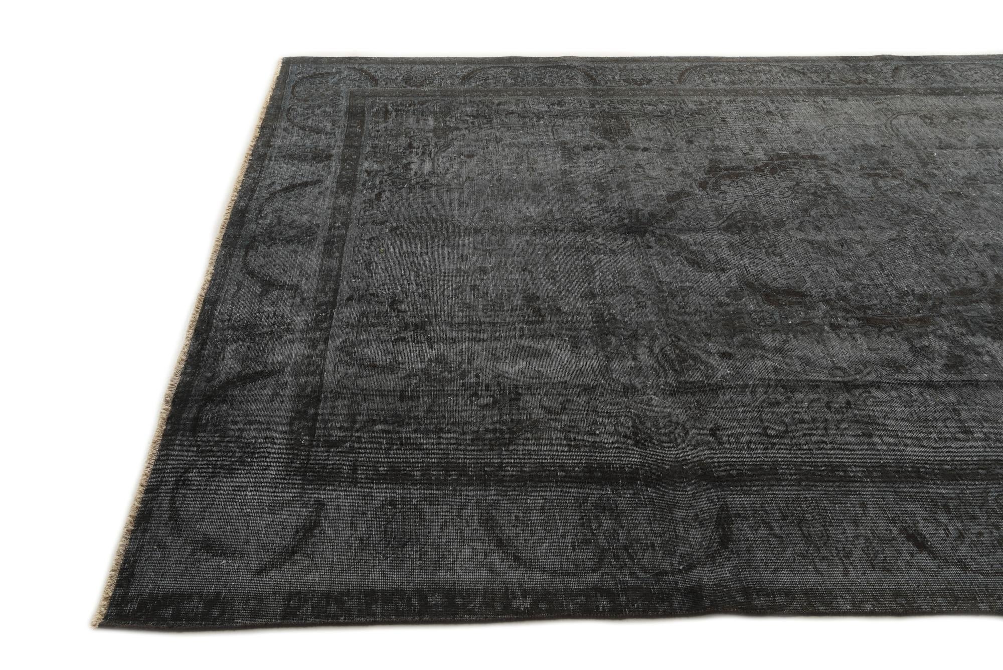 8' 1 x 11' 1 Hand Knotted Ultra Vintage Persian Wool Rug