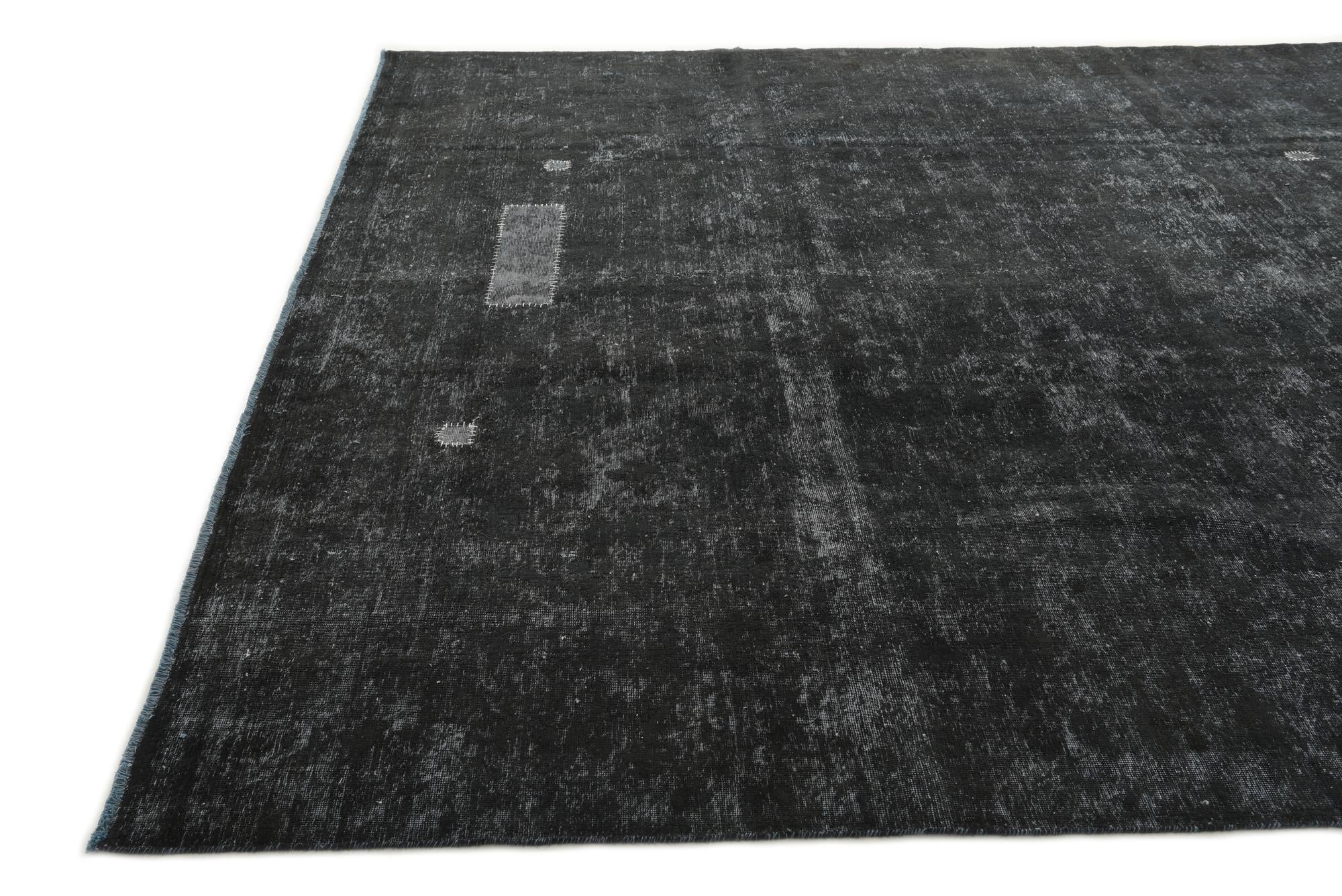 9' 8 x 13' Hand Knotted Ultra Vintage Persian Wool Rug