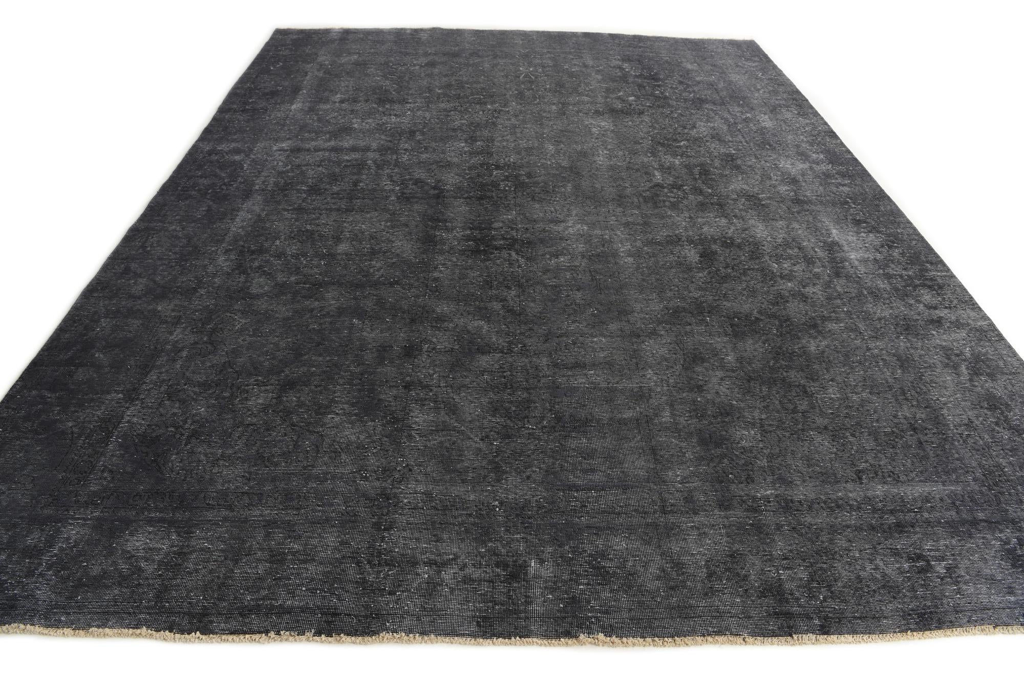 9' 6 x 12' 6 Hand Knotted Ultra Vintage Persian Wool Rug