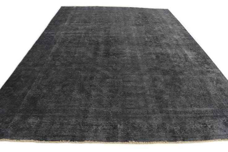 Detail image of 9' 6 x 12' 6 Hand Knotted Ultra Vintage Persian Wool Rug