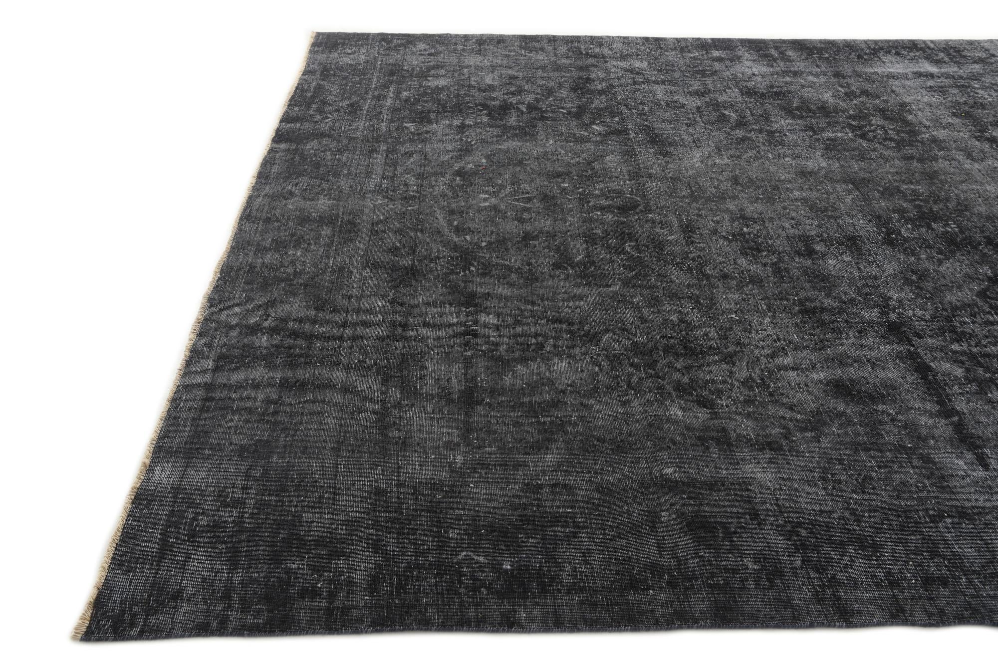 9' 6 x 12' 6 Hand Knotted Ultra Vintage Persian Wool Rug