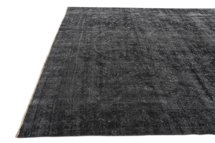 Detail image of 9' 6 x 12' 6 Hand Knotted Ultra Vintage Persian Wool Rug