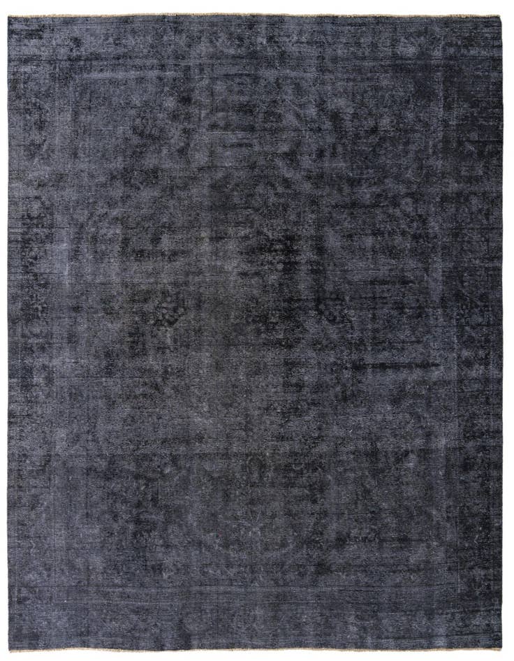 Detail image of 9' 6 x 12' 6 Hand Knotted Ultra Vintage Persian Wool Rug