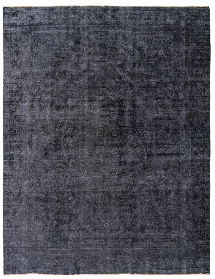 Detail image of 9' 6 x 12' 6 Hand Knotted Ultra Vintage Persian Wool Rug