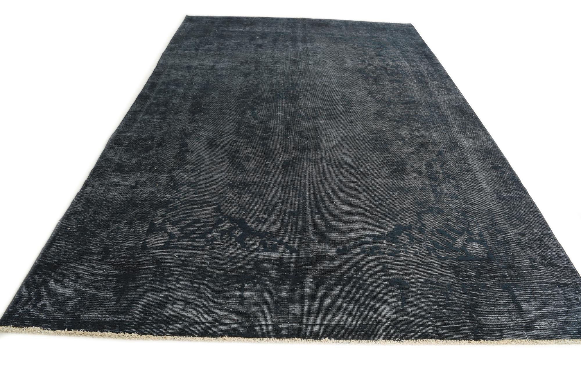 7' 5 x 11' 2 Hand Knotted Ultra Vintage Persian Wool Rug